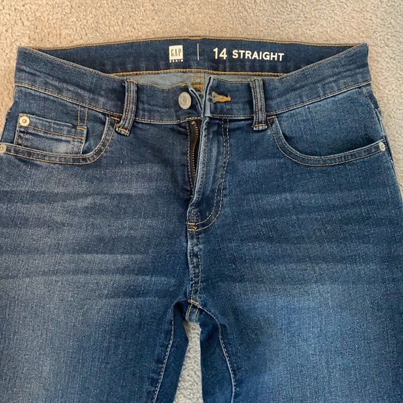 NEW! GAP Boys Jeans - Straight size 14 - Picture 3 of 4